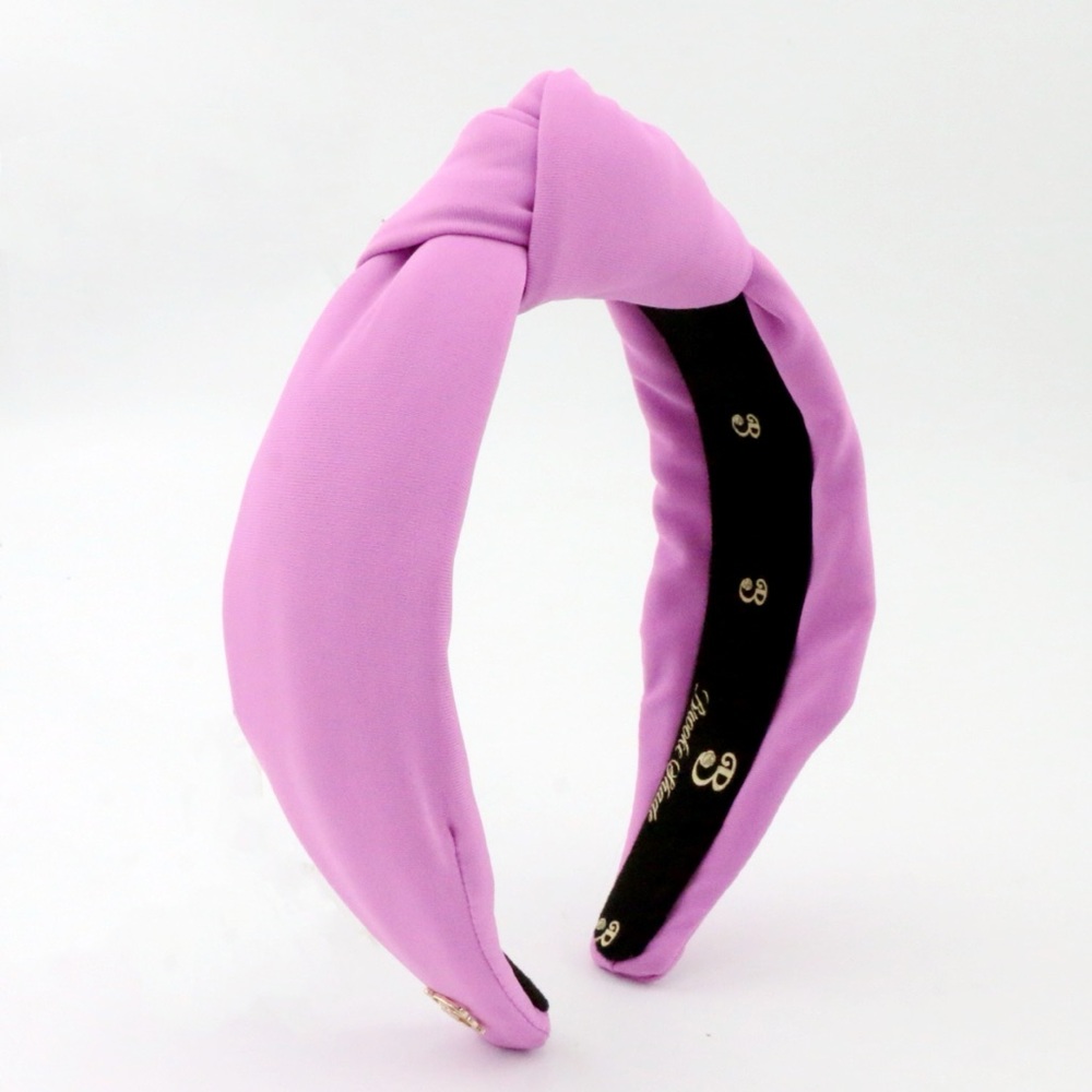 309. The Brooke Shade Lilly Purple Neoprene Headband - Picture 2 of 7